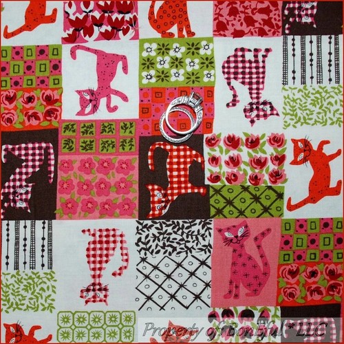 Boneful fabric cotton quilt - fabric, fq
